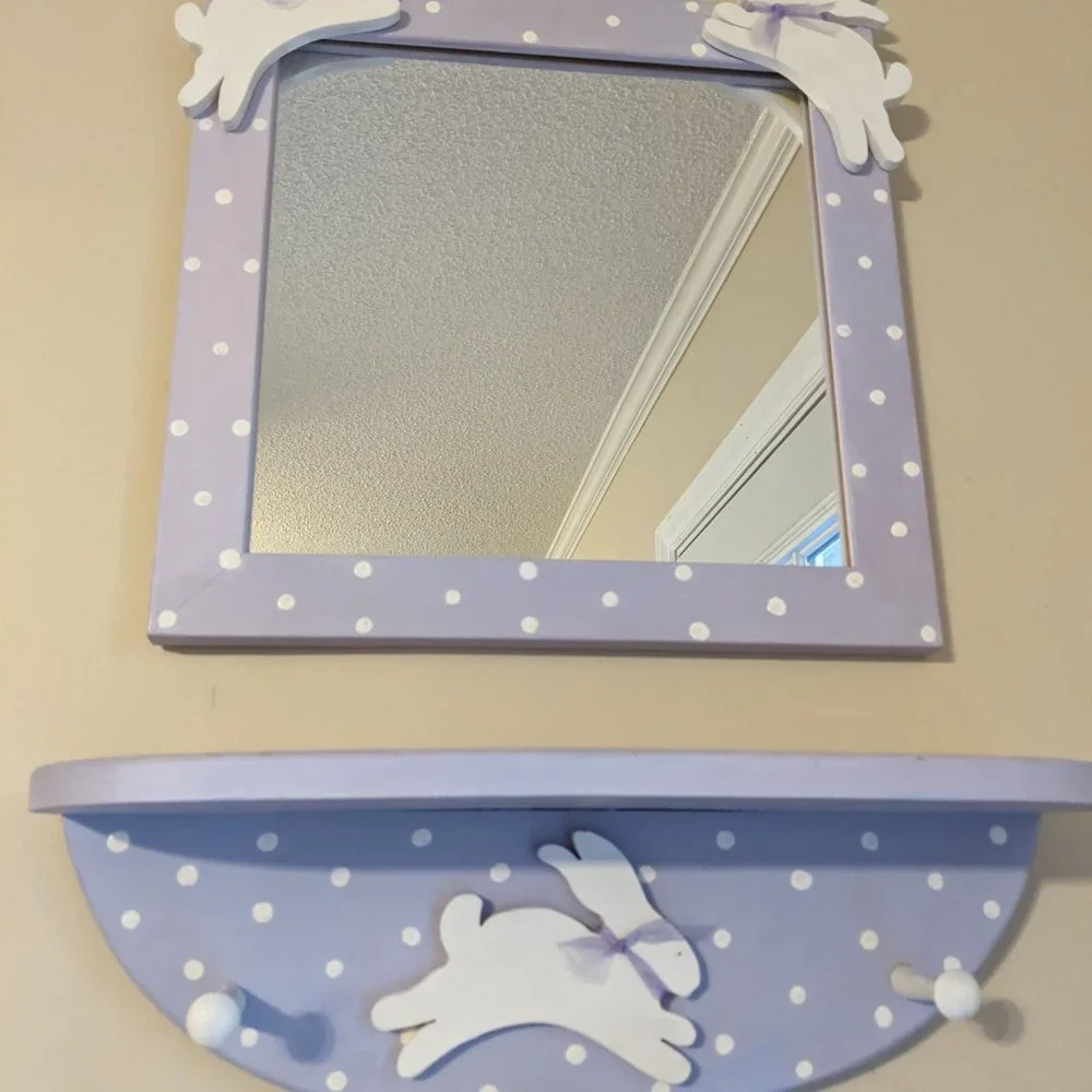 Bunny Rabbit Wall Mirror